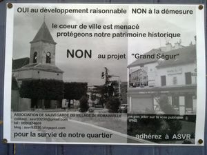 93 Romainville Romainville-village-affiche